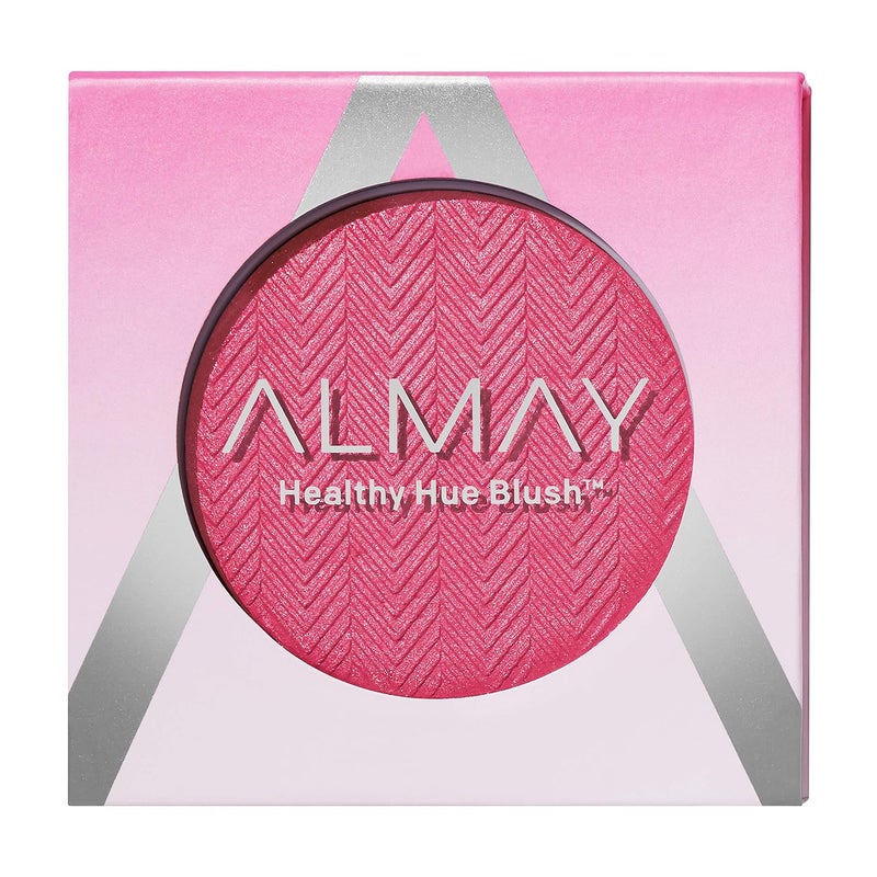 Almay Blush Face Makeup High Pigment Powder Healthy Hue Hypoallergenic 300 Pink Flush 032 Oz