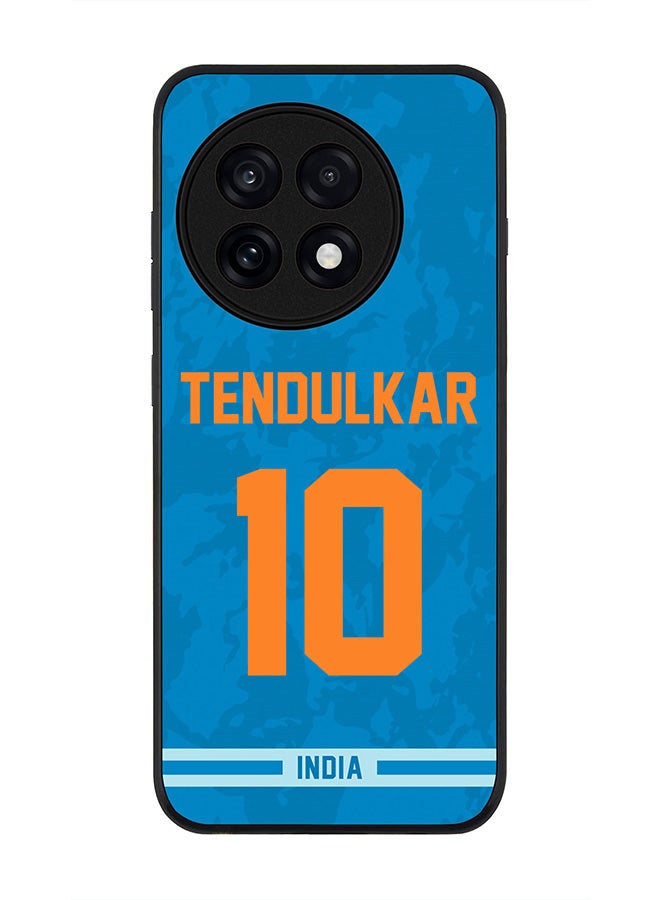 For OnePlus 13R / Ace 5 Pro Case,Slim fit Camera Protection, Shockproof Thin Phone cover  - India Sachin Tendulkar, Jersey No 10