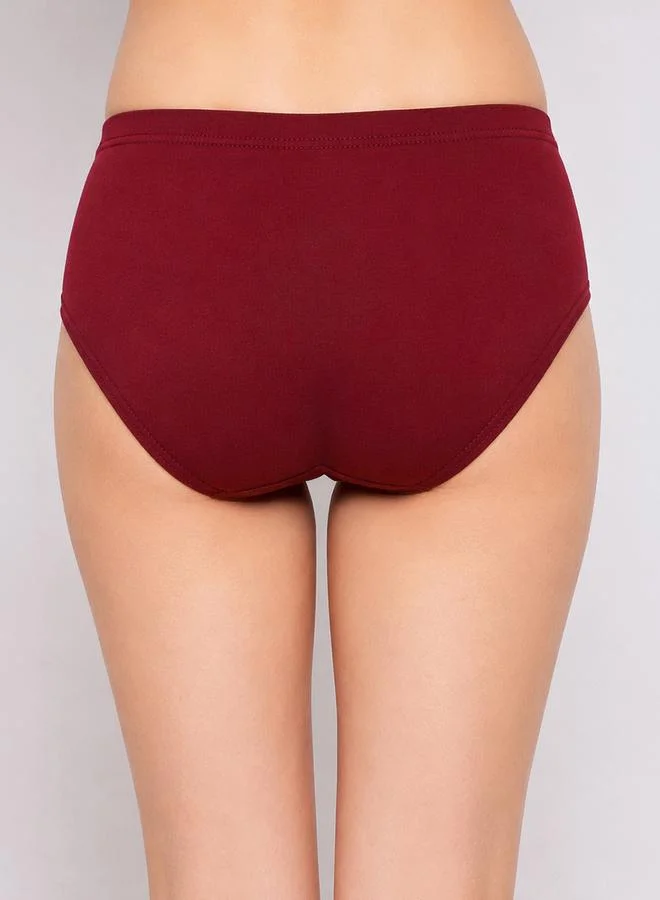 Clovia Pack of 3 - Mid Waist Hipster Panties