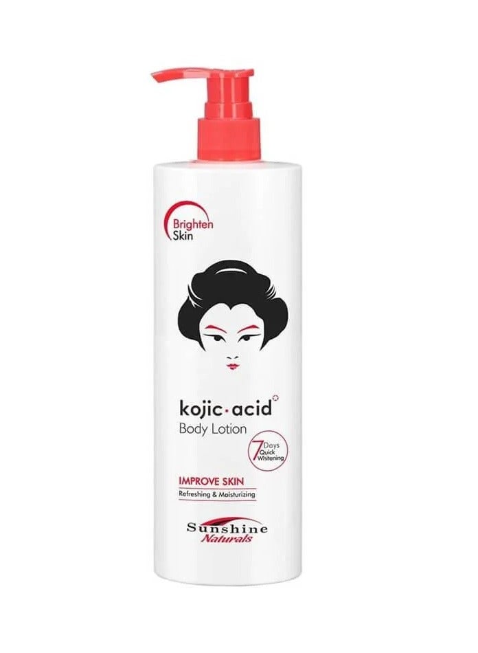 Kojic Sunshine Kojic Acid Whitening Body Lotion - 480g - Image 1