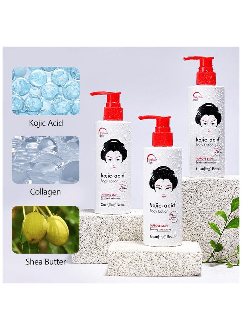 Kojic Sunshine Kojic Acid Whitening Body Lotion - 480g - Image 2