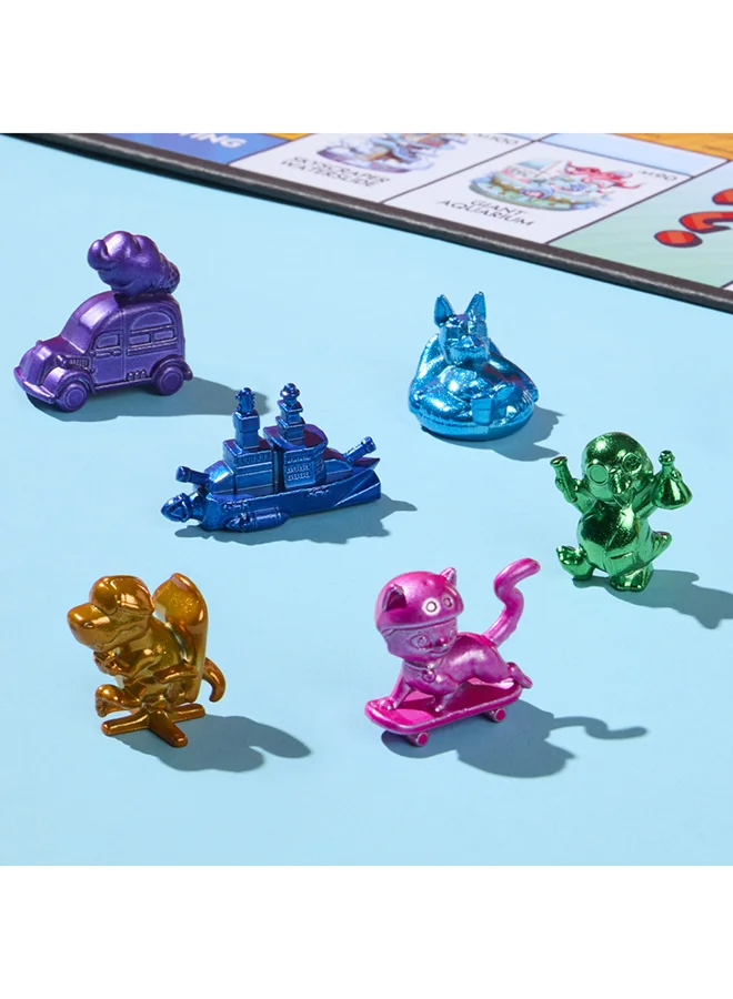 Monopoly App Banking Board Game | App-Enabled Monopoly Game | Links To Smart Devices | Ages 8+ | 2 To 6 Players | 45 Mins. | Family Games For Kids