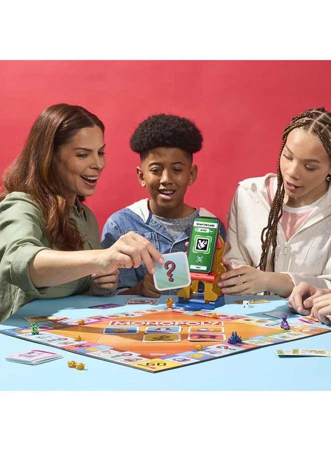 Monopoly App Banking Board Game | App-Enabled Monopoly Game | Links To Smart Devices | Ages 8+ | 2 To 6 Players | 45 Mins. | Family Games For Kids