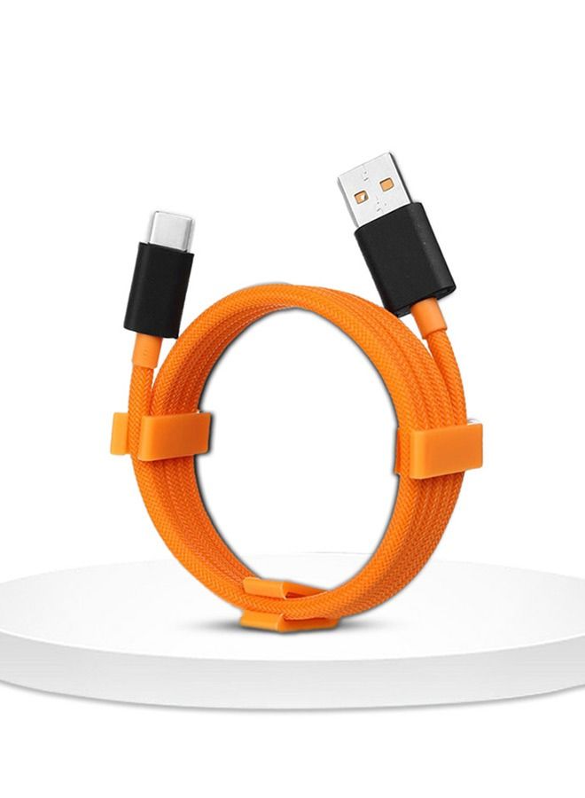 CATANES عبوة واحدة من كابلات الشحن USB من OnePlus 30 Watt Warp باللون البرتقالي - Image 2