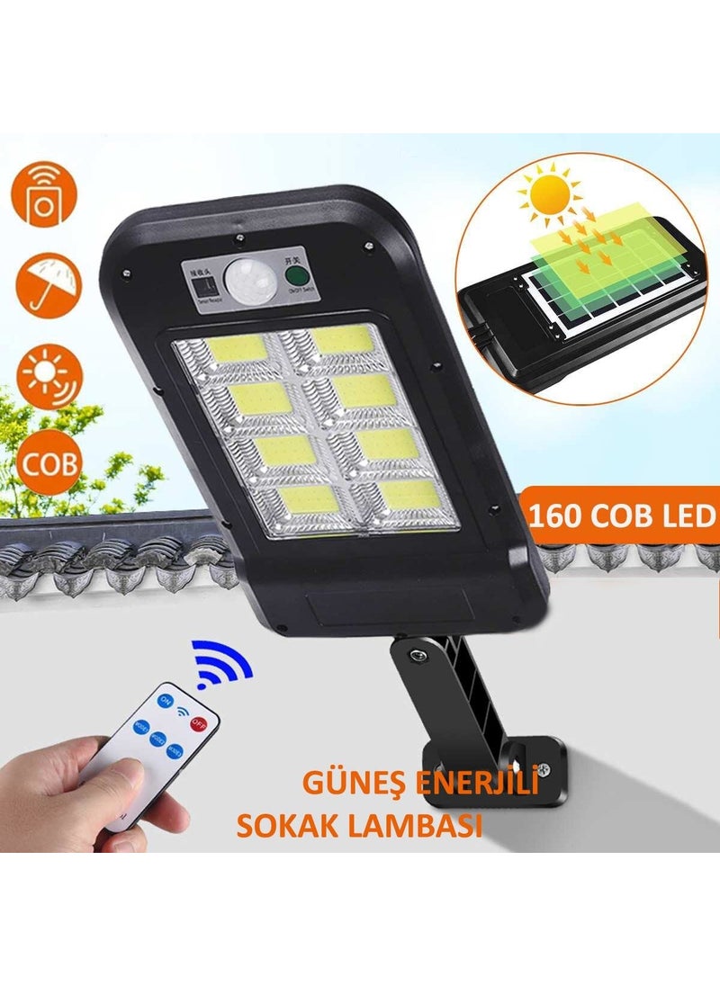 Technosmart 8 Eyes Solar Powered Garden Lighting Street Lamp Projector with Motion Sensor  - Image 1