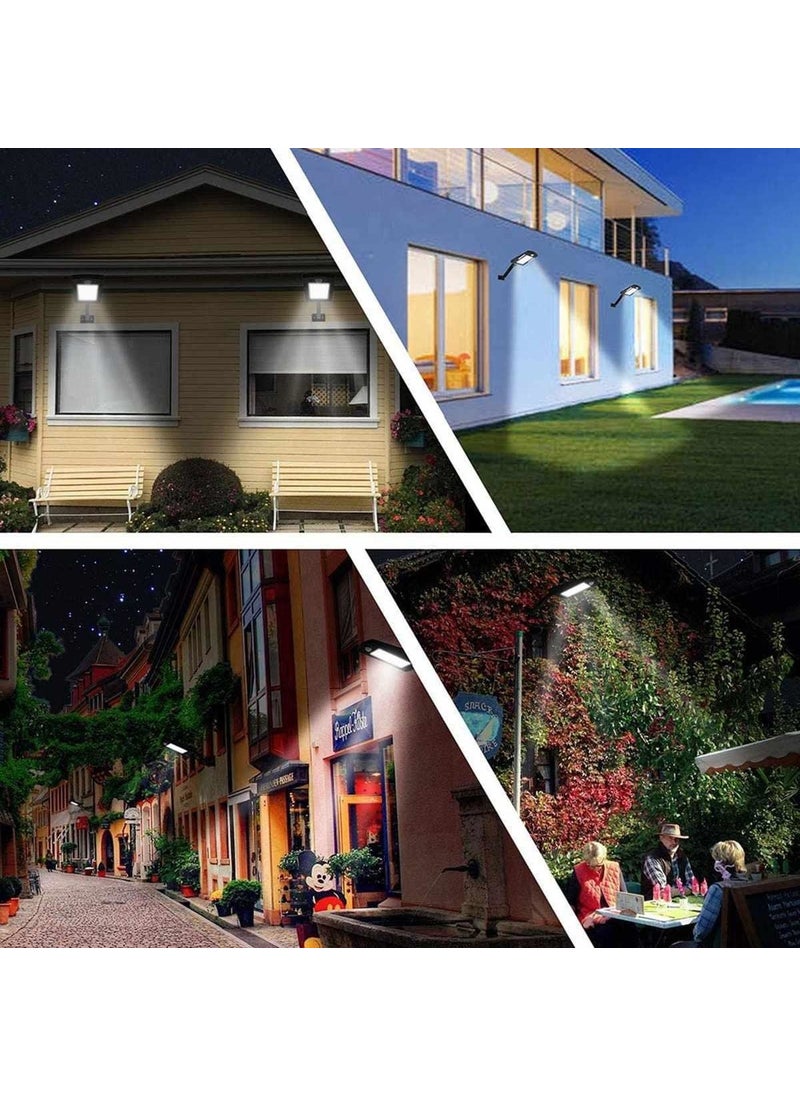 Technosmart 8 Eyes Solar Powered Garden Lighting Street Lamp Projector with Motion Sensor  - Image 2
