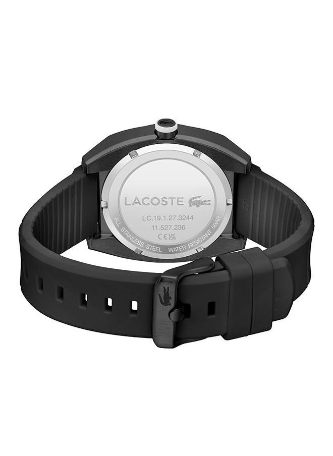 LACOSTE - Men's Analog Round Shape Silicone Wrist Watch 2011259 - 43 Mm - Image 1