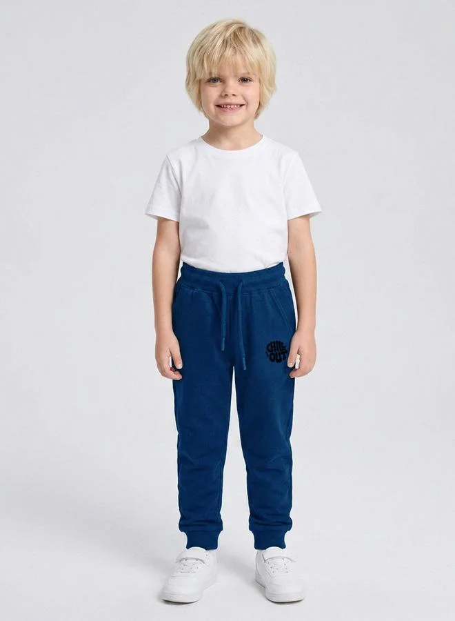 Take Two Boys Plain Drawstring Waist Joggers By  JUNIORLOOM