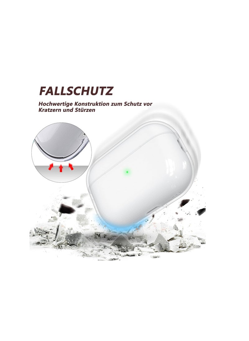 Generic - Apple AirPods Pro 2019 Transparent Protective Case Cover Hard Clear Crystal - Image 1