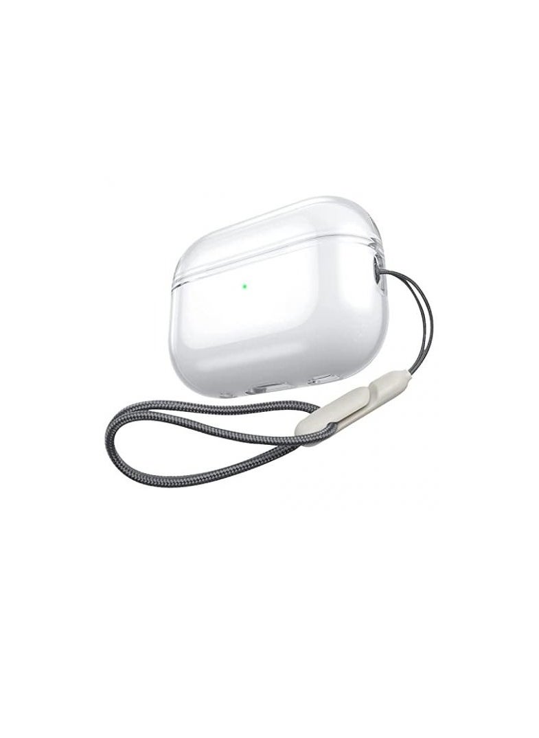 Generic - Apple AirPods Pro 2019 Transparent Protective Case Cover Hard Clear Crystal - Image 1