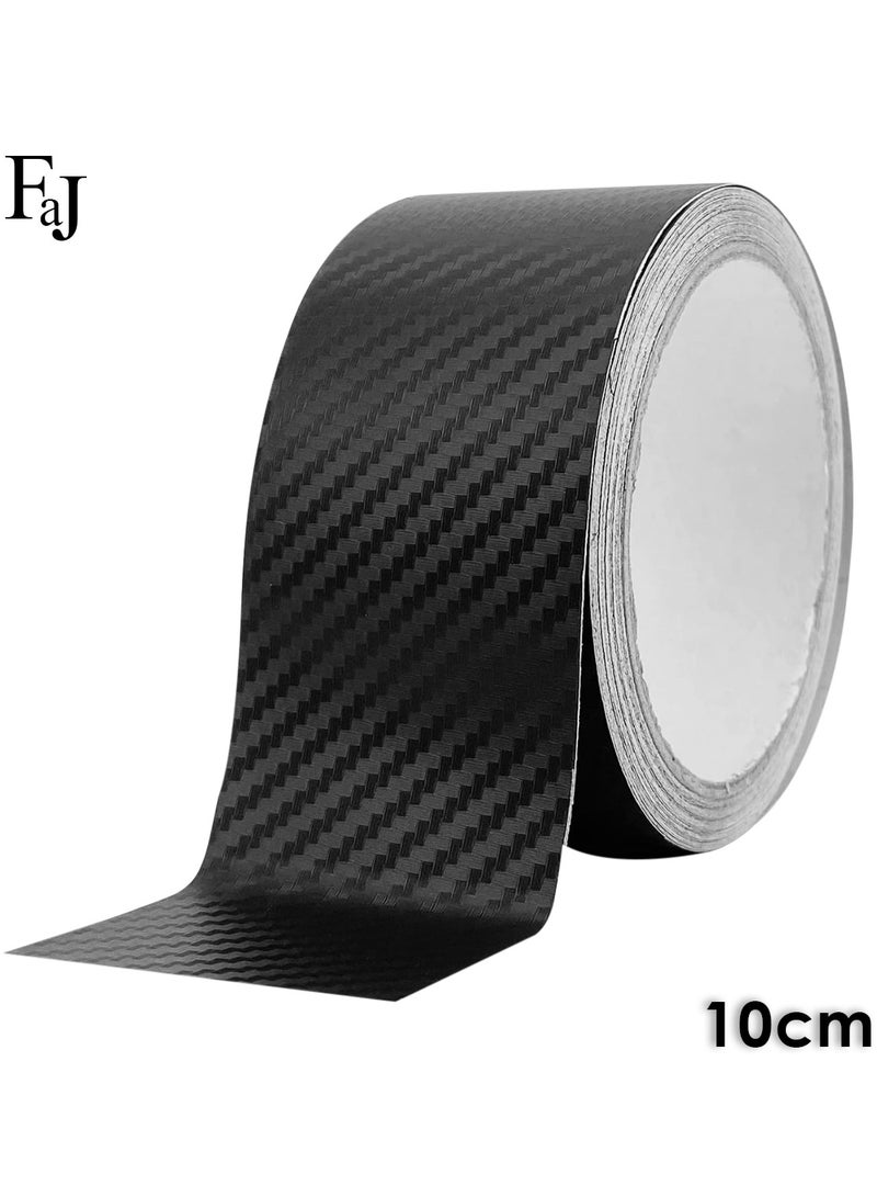FAJ 10CM Nano Sticker Carbon fiber patterned nano Sticker For car, Heat Resistant And Waterproof Car Protection Film K5D - Image 1