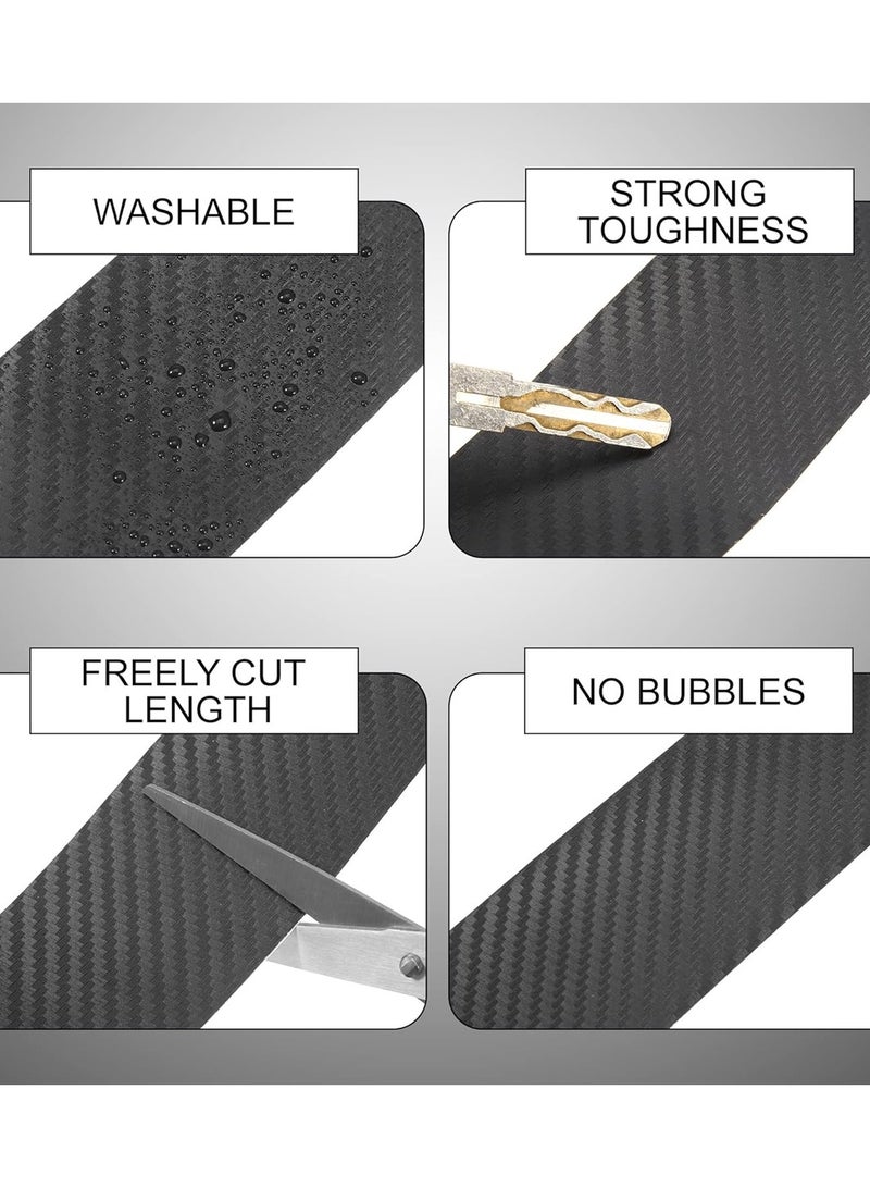 FAJ 10CM Nano Sticker Carbon fiber patterned nano Sticker For car, Heat Resistant And Waterproof Car Protection Film K5D - Image 4