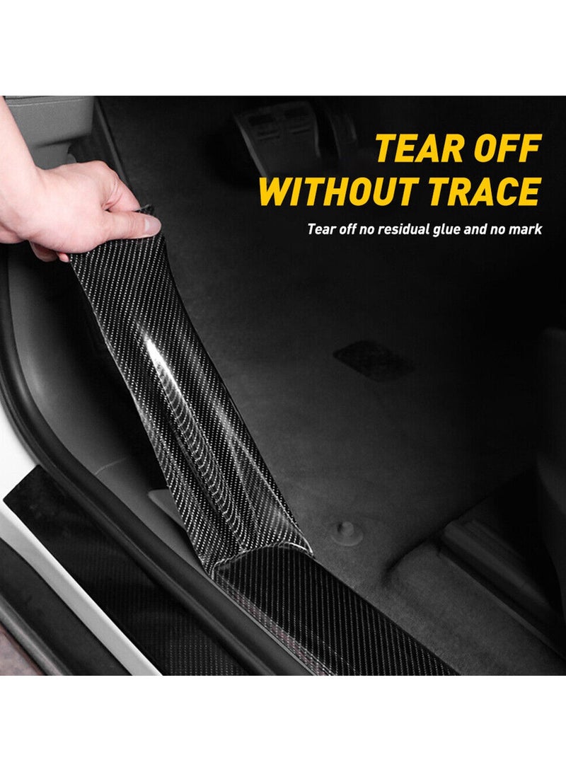 FAJ 10CM Nano Sticker Carbon fiber patterned nano Sticker For car, Heat Resistant And Waterproof Car Protection Film K5D - Image 5