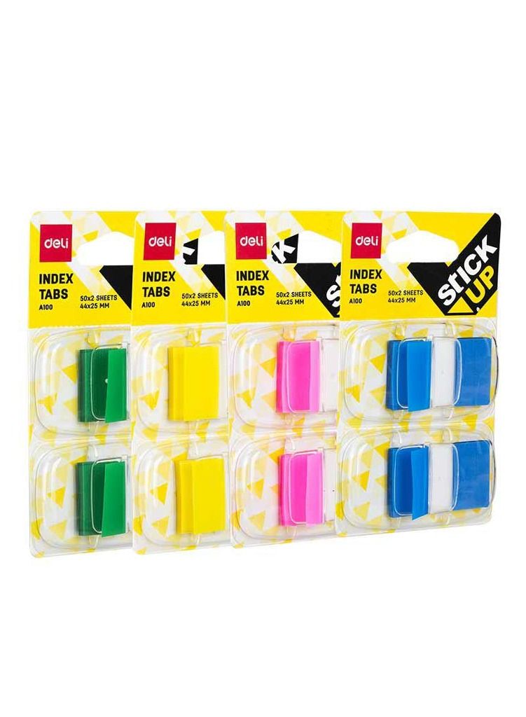 Deli 4-Pack Index Flags Multicolor - Image 1