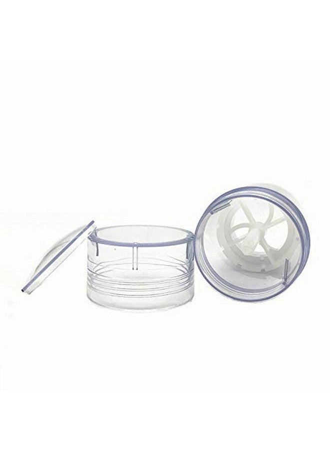 ConStore 3Pcs Round Shape Bottom Filling Stick Deodorant Container Empty Reusable Deodorant Bottles Clear Twist Up Stick Tube (75Ml) - Image 3