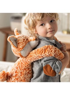 ديمداكو دمية محشوة من القطيفة للأطفال من Heartful Hugs Fox Orange مقاس 17.5 بوصة  - Image 5