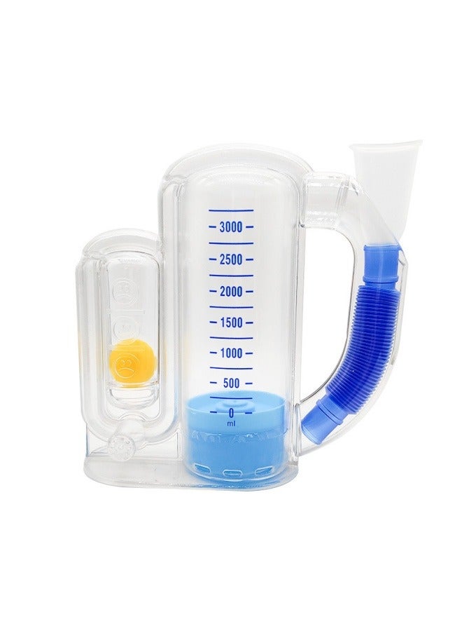 general Respiratory trainer, spirometry training, pulmonary function exercise, surgical rehabilitation, single-ball respirator 3000ml  - Image 2