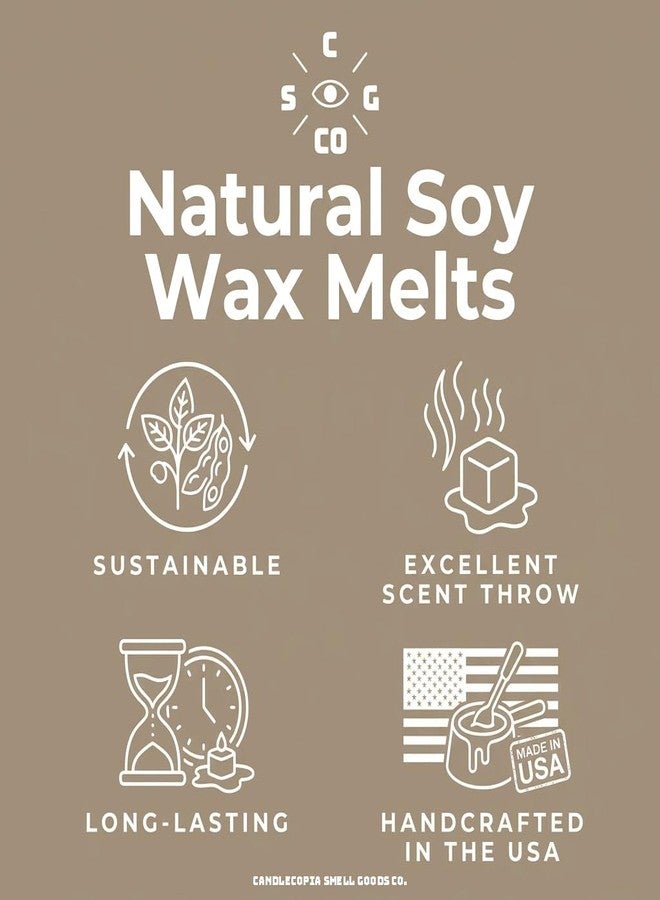 Candlecopia Peony Strongly Scented Hand Poured Vegan Wax Melts, 12 Scented Wax Cubes, 6.4 Ounces in 2 x 6-Packs - Image 4