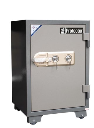 Protecter Safe PT77K Fireproof Safe - Home & Office Security Anti-Theft Safe with Adjustable Shelf, Double Lock Side with Lockable Inner Drawer (H77 x W50 x D50 cm, 140 kg) - Made in Vietnam - pzsku/Z9B38FC47ED92BB0E55A8Z/45/_/1734184409/a4d8fb27-5cde-4634-883c-73024416cb73