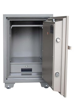 Protector Protecter Safe PT77K Fireproof Safe - Home & Office Security Anti-Theft Safe with Adjustable Shelf, Double Lock Side with Lockable Inner Drawer (H77 x W50 x D50 cm, 140 kg) - Made in Vietnam  - Image 3