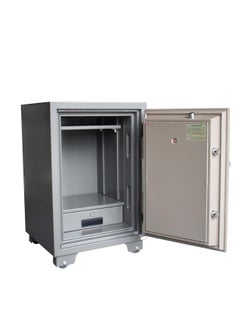 Protector Protecter Safe PT77K Fireproof Safe - Home & Office Security Anti-Theft Safe with Adjustable Shelf, Double Lock Side with Lockable Inner Drawer (H77 x W50 x D50 cm, 140 kg) - Made in Vietnam  - Image 4