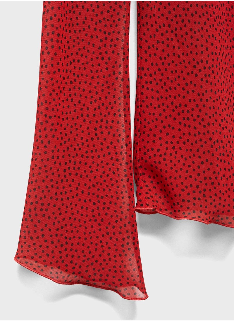 MANGO - High Neck Knitted Top - Image 1