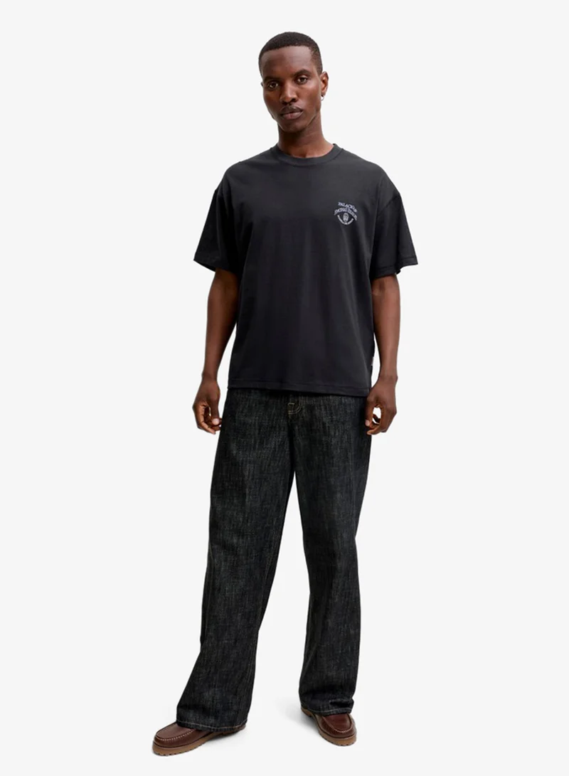 JACK & JONES  Graphic Crew Neck T-Shirt for Men | Best Price UAE