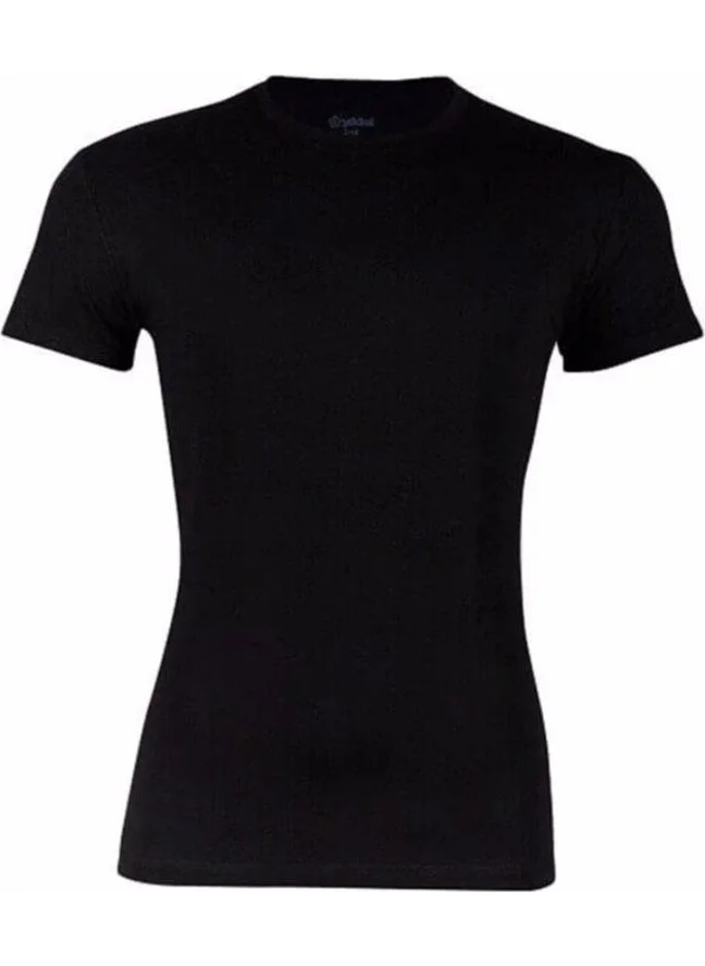 Yıldız Star Men's Bamboo Zero Collar Short Sleeve Undershirt 3-Pack - 475-476