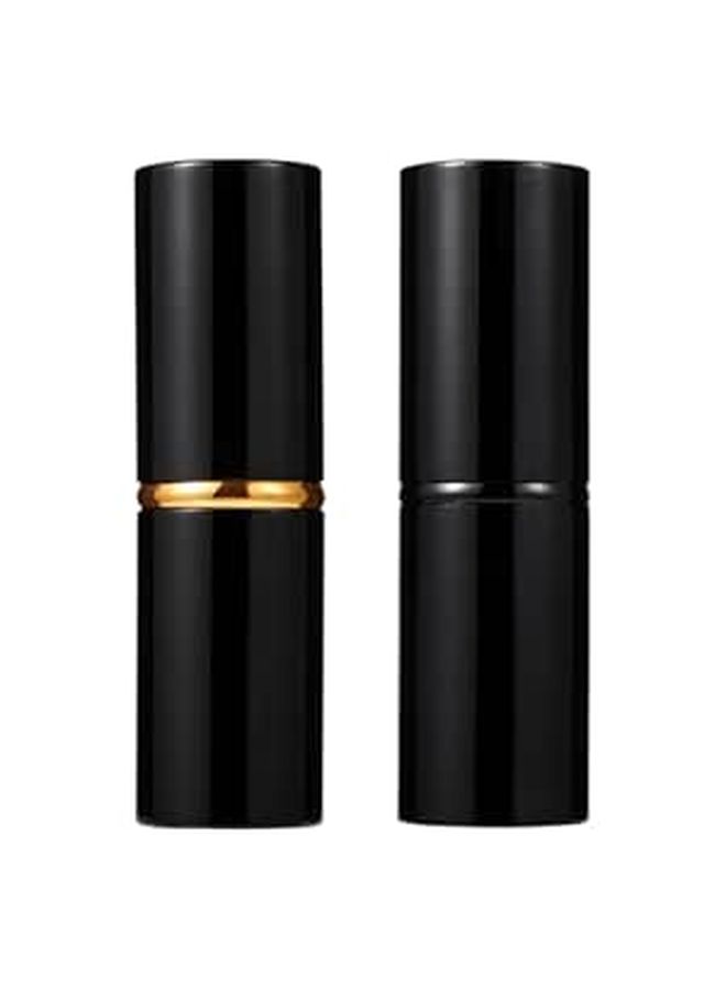 Retractable Powder And Blush Brush Set 2Pcs Soft Bristles Travel Makeup Tools - Image 1