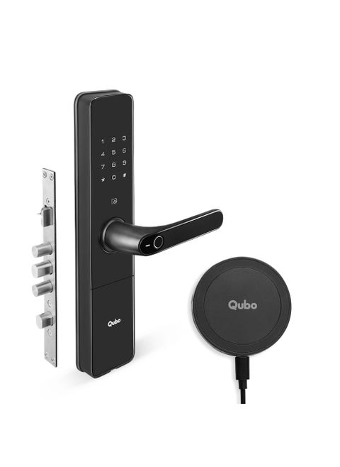 QUBO Smart Door Lock Select from Hero Group 6Way Unlocking Fingerprint Pincode RFID Access C