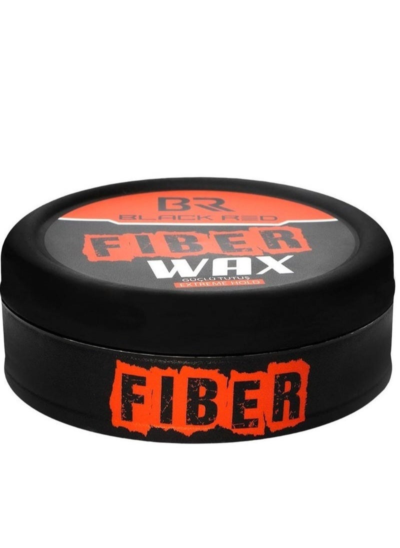 Black Red - Fiber Hair Wax  - 150 ml - Image 1
