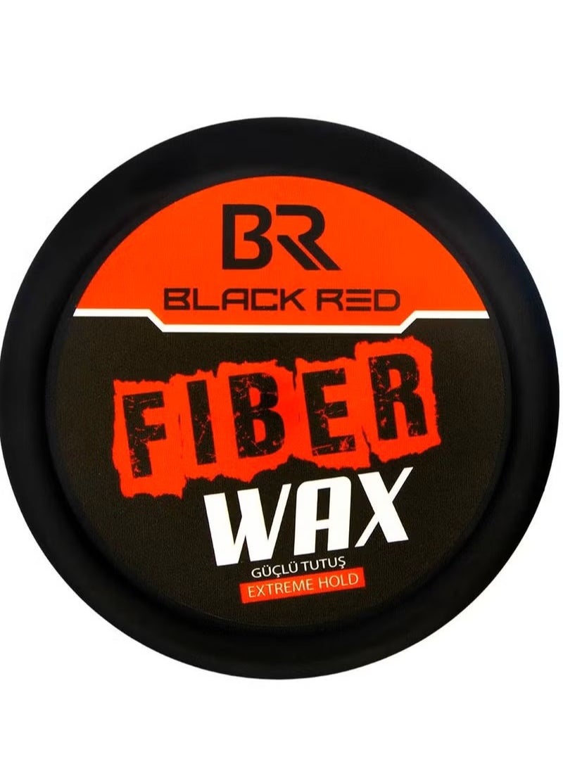 Black Red - Fiber Hair Wax  - 150 ml - Image 1