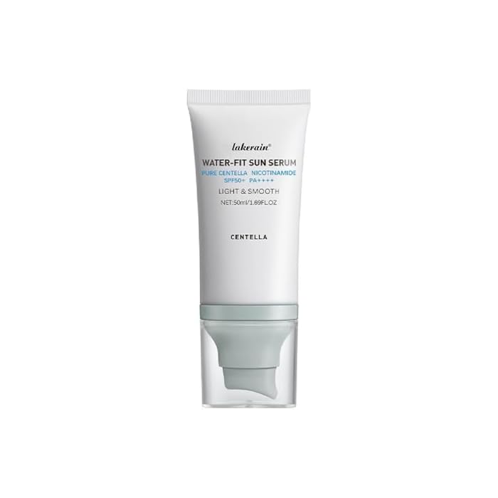 Centella Sunscreen SPF 50,Centella Hyalu Cica Water-Fit Sun Serum,Blue | Face Sun Screen Long-Lasting Protection,Nourishing Skin Protection and UV Defens,Korean Skin Care