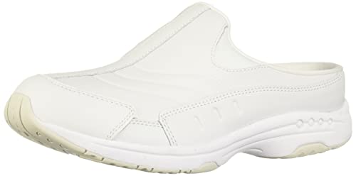 Easy Spirit womens Tourguide Mule, White Leather, 10 US - Image 1