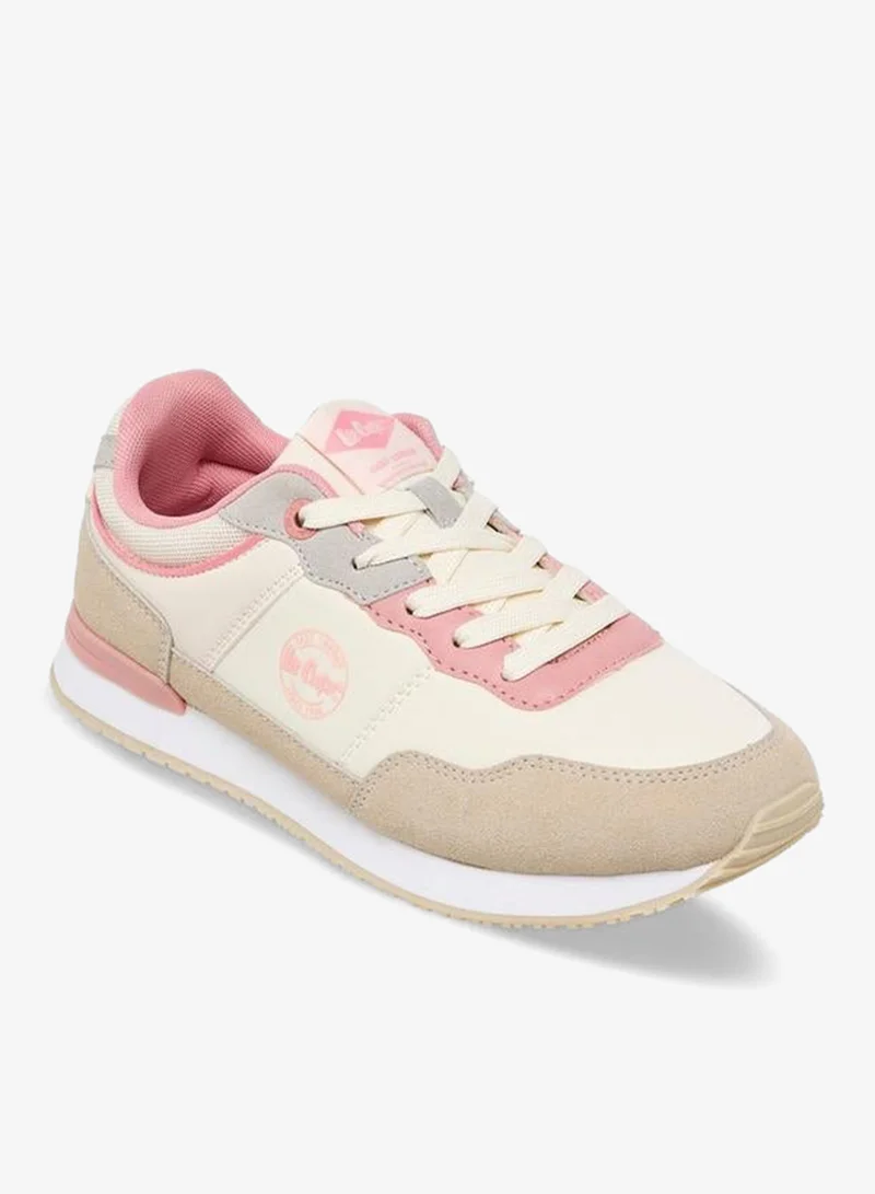 Lee Cooper Girls Lace-Up Ankle School Sneakers