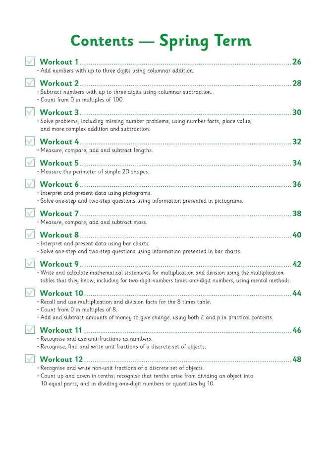 KS2 Maths 10-Minute Weekly Workouts - Year 3  - Image 4