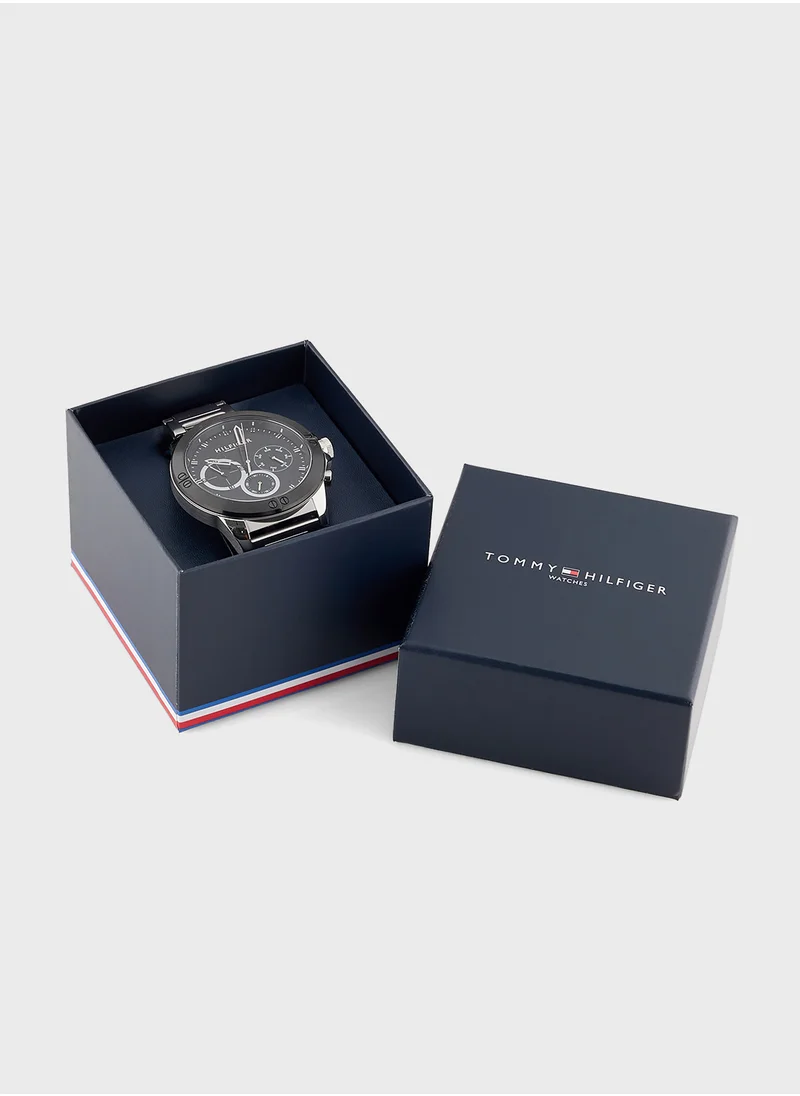 تومي هيلفيغر Harley Round Analog Watch