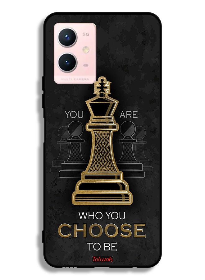 Tolwak Vivo Y33s 5G Protective Case Cover You Are Who You Choose To Be - Image 2