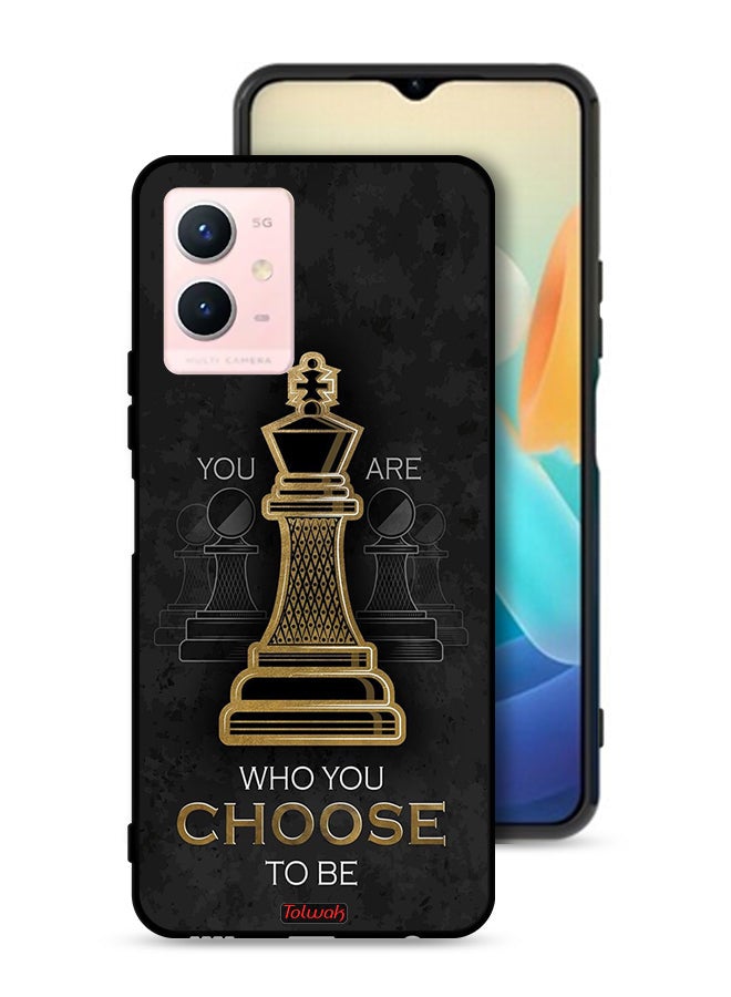 Tolwak Vivo Y33s 5G Protective Case Cover You Are Who You Choose To Be - Image 1