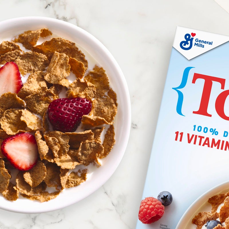 Total Breakfast Cereal, 100% Daily Value of 11 Vitamins and Minerals, Whole Grain Cereal, 16 oz - Image 4
