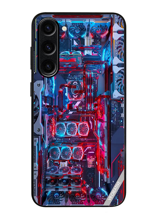 VR CREATIVE - Protective Case Cover For Samsung Galaxy S24 Plus Cpu Board Design Multicolour - Image 1