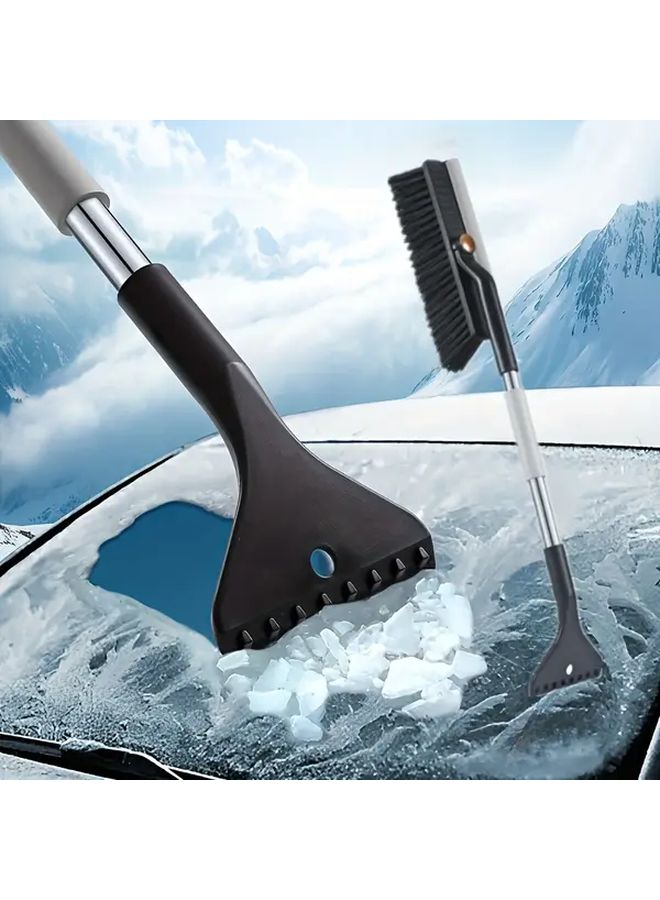 25 59 Inch Heavy Duty 3 In 1 Winter Snow Brush And Ice Scraper For Cars SUVs Trucks - Image 1