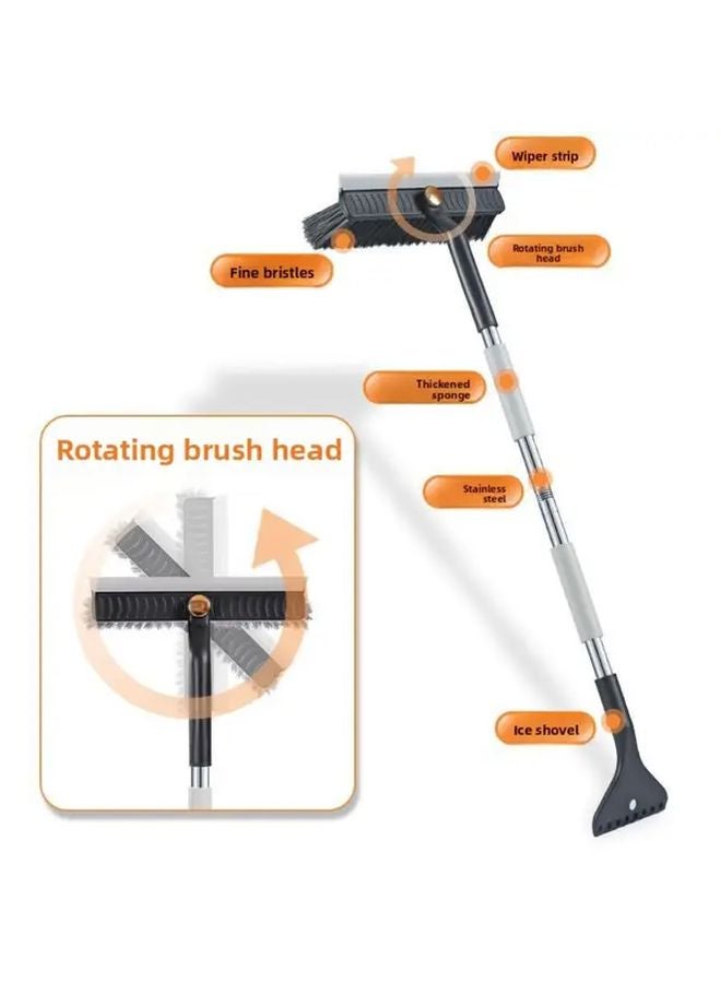25 59 Inch Heavy Duty 3 In 1 Winter Snow Brush And Ice Scraper For Cars SUVs Trucks - Image 4