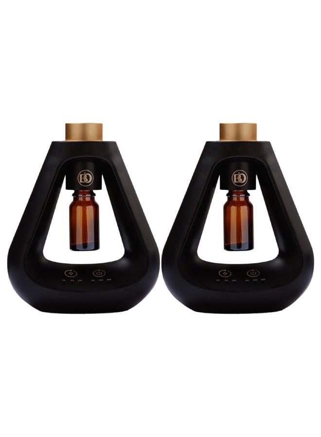 بانافع 2 قطع جهاز تعطير ذكي اسود - Image 1