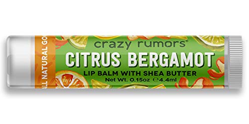 Crazy Rumors Citrus Bergamot Lip Balm 100 Natural Vegan PlantBased Made in USA 1Pack - Image 2