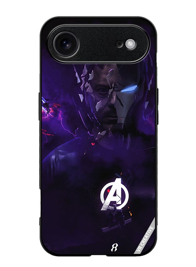Protective Case Cover For Apple iPhone 17 Air Iron Man Avenger Design Multicolour