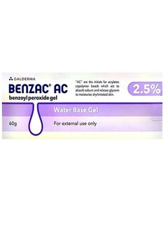 Benzac AC Benzoyl Peroxide Gel 2.5%