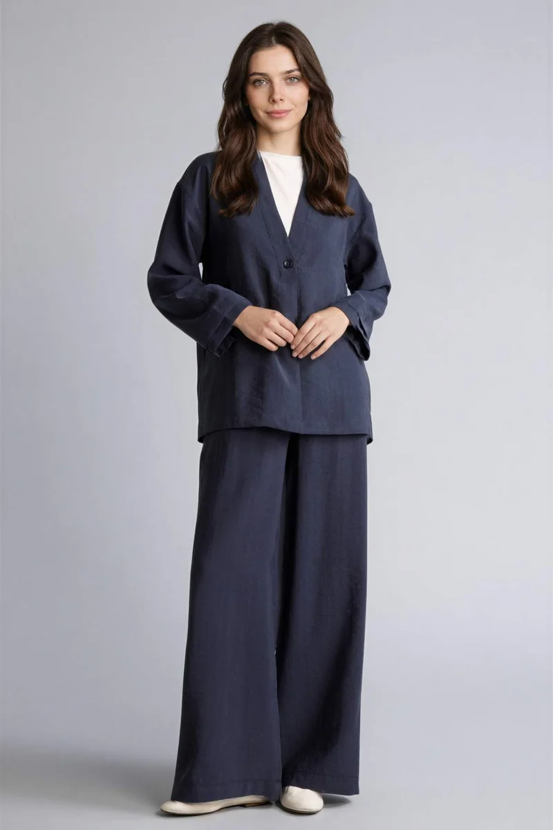 ديفاكتو Relax Fit Modal Trousers