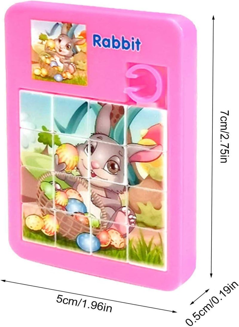GGOOT Sliding Puzzle, Pocket-Sized 16 Klotski Puzzle For Brainstorm, Slide Puzzle Brain Teaser Funny IQ Game Number Learning Educational Toys For Kids - Image 4
