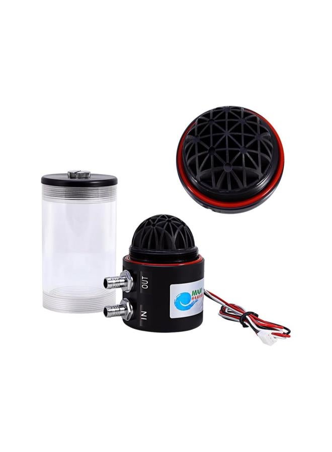 G 1/4inch Cooling Heat Exchanger Water Pump Tank CO2 DC12V 10W CPU 500L/H Mute Quiet Working 50000 Hours Life - Image 3